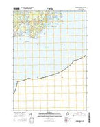 Kennebunkport Maine Current topographic map, 1:24000 scale, 7.5 X 7.5 Minute, Year 2014 from Maine Map Store