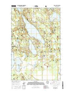 Jessie Lake Minnesota Current topographic map, 1:24000 scale, 7.5 X 7.5 Minute, Year 2016 from Minnesota Map Store
