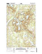 Lawrence Lake East Minnesota Current topographic map, 1:24000 scale, 7.5 X 7.5 Minute, Year 2016 from Minnesota Map Store