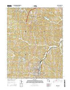 De Soto Missouri Current topographic map, 1:24000 scale, 7.5 X 7.5 Minute, Year 2015 from Missouri Map Store