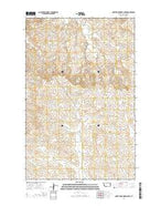 North Fork Horse Creek Montana Current topographic map, 1:24000 scale, 7.5 X 7.5 Minute, Year 2014 from Montana Map Store