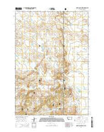 North Slick Creek Montana Current topographic map, 1:24000 scale, 7.5 X 7.5 Minute, Year 2014 from Montana Map Store