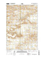 North Telegraph Creek Montana Current topographic map, 1:24000 scale, 7.5 X 7.5 Minute, Year 2014 from Montana Map Store