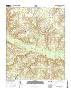 Summerlins Crossroads North Carolina Current topographic map, 1:24000 scale, 7.5 X 7.5 Minute, Year 2016 from North Carolina Map Store