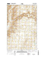 Epworth SE North Dakota Current topographic map, 1:24000 scale, 7.5 X 7.5 Minute, Year 2014 from North Dakota Map Store