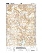 Senger Lake North North Dakota Current topographic map, 1:24000 scale, 7.5 X 7.5 Minute, Year 2014 from North Dakota Map Store