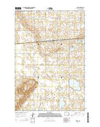 Stirum North Dakota Current topographic map, 1:24000 scale, 7.5 X 7.5 Minute, Year 2014 from North Dakota Map Store