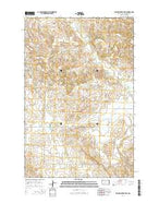 Willow Creek East North Dakota Current topographic map, 1:24000 scale, 7.5 X 7.5 Minute, Year 2014 from North Dakota Map Store