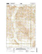 Willow Creek West North Dakota Current topographic map, 1:24000 scale, 7.5 X 7.5 Minute, Year 2014 from North Dakota Map Store