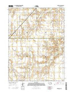 Harvard NW Nebraska Current topographic map, 1:24000 scale, 7.5 X 7.5 Minute, Year 2014 from Nebraska Map Store