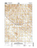 Hay Springs Nebraska Current topographic map, 1:24000 scale, 7.5 X 7.5 Minute, Year 2014 from Nebraska Map Store