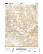 Odell Nebraska Current topographic map, 1:24000 scale, 7.5 X 7.5 Minute, Year 2014 from Nebraska Map Store