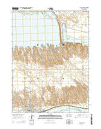 Ogallala Nebraska Current topographic map, 1:24000 scale, 7.5 X 7.5 Minute, Year 2014 from Nebraska Map Store