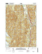 Ashland New Hampshire Current topographic map, 1:24000 scale, 7.5 X 7.5 Minute, Year 2015 from New Hampshire Map Store