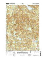 Hillsboro Upper Village New Hampshire Current topographic map, 1:24000 scale, 7.5 X 7.5 Minute, Year 2015 from New Hampshire Map Store