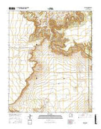 Ima NW New Mexico Current topographic map, 1:24000 scale, 7.5 X 7.5 Minute, Year 2017 from New Mexico Map Store