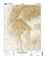 Maxson Crater New Mexico Current topographic map, 1:24000 scale, 7.5 X 7.5 Minute, Year 2017 from New Mexico Map Store
