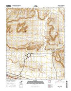 Thoreau NE New Mexico Current topographic map, 1:24000 scale, 7.5 X 7.5 Minute, Year 2017 from New Mexico Map Store