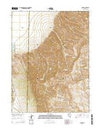 Cortez Nevada Current topographic map, 1:24000 scale, 7.5 X 7.5 Minute, Year 2014 from Nevada Map Store