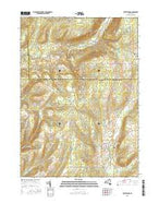 Prattsburg New York Current topographic map, 1:24000 scale, 7.5 X 7.5 Minute, Year 2016 from New York Map Store