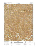 Cameron Ohio Current topographic map, 1:24000 scale, 7.5 X 7.5 Minute, Year 2016 from Ohio Map Store