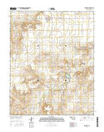 Hardesty Oklahoma Current topographic map, 1:24000 scale, 7.5 X 7.5 Minute, Year 2016 from Oklahoma Map Store