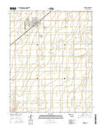 Hooker Oklahoma Current topographic map, 1:24000 scale, 7.5 X 7.5 Minute, Year 2016 from Oklahoma Map Store