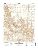 Hough Oklahoma Current topographic map, 1:24000 scale, 7.5 X 7.5 Minute, Year 2016 from Oklahoma Map Store