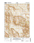 Duck Creek Butte Oregon Current topographic map, 1:24000 scale, 7.5 X 7.5 Minute, Year 2014 from Oregon Map Store