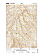 Dufur East Oregon Current topographic map, 1:24000 scale, 7.5 X 7.5 Minute, Year 2014 from Oregon Map Store