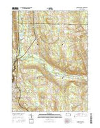 Greenville East Pennsylvania Current topographic map, 1:24000 scale, 7.5 X 7.5 Minute, Year 2016 from Pennsylvania Map Store