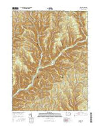 Oleona Pennsylvania Current topographic map, 1:24000 scale, 7.5 X 7.5 Minute, Year 2016 from Pennsylvania Map Store