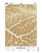 Oswayo Pennsylvania Current topographic map, 1:24000 scale, 7.5 X 7.5 Minute, Year 2016 from Pennsylvania Map Store