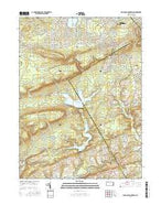Pohopoco Mountain Pennsylvania Current topographic map, 1:24000 scale, 7.5 X 7.5 Minute, Year 2016 from Pennsylvania Map Store