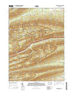 Williamsport SE Pennsylvania Current topographic map, 1:24000 scale, 7.5 X 7.5 Minute, Year 2016 from Pennsylvania Map Store