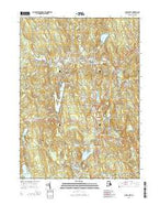 Chepachet Rhode Island Current topographic map, 1:24000 scale, 7.5 X 7.5 Minute, Year 2015 from Rhode Island Map Store