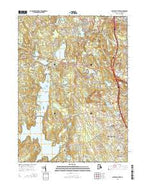 North Scituate Rhode Island Current topographic map, 1:24000 scale, 7.5 X 7.5 Minute, Year 2015 from Rhode Island Map Store