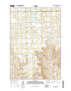 High Elk Hill NW South Dakota Current topographic map, 1:24000 scale, 7.5 X 7.5 Minute, Year 2015 from South Dakota Map Store