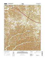 Forest Grove Tennessee Current topographic map, 1:24000 scale, 7.5 X 7.5 Minute, Year 2016 from Tennessee Map Store