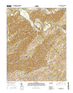 Parrottsville Tennessee Current topographic map, 1:24000 scale, 7.5 X 7.5 Minute, Year 2016 from Tennessee Map Store