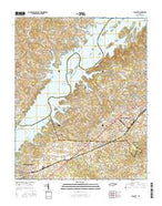 Talbott Tennessee Current topographic map, 1:24000 scale, 7.5 X 7.5 Minute, Year 2016 from Tennessee Map Store