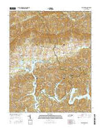 Well Spring Tennessee Current topographic map, 1:24000 scale, 7.5 X 7.5 Minute, Year 2016 from Tennessee Map Store