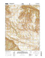 Blair Basin Utah Current topographic map, 1:24000 scale, 7.5 X 7.5 Minute, Year 2014 from Utah Map Store