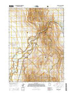 Cutler Dam Utah Current topographic map, 1:24000 scale, 7.5 X 7.5 Minute, Year 2014 from Utah Map Store