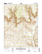 Cutler Point Utah Current topographic map, 1:24000 scale, 7.5 X 7.5 Minute, Year 2014 from Utah Map Store