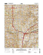 Annandale Virginia Current topographic map, 1:24000 scale, 7.5 X 7.5 Minute, Year 2016 from Virginia Map Store