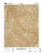 Holiday Lake Virginia Current topographic map, 1:24000 scale, 7.5 X 7.5 Minute, Year 2016 from Virginia Map Store