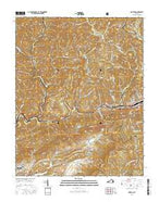 Norton Virginia Current topographic map, 1:24000 scale, 7.5 X 7.5 Minute, Year 2016 from Virginia Map Store