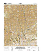 Saint Paul Virginia Current topographic map, 1:24000 scale, 7.5 X 7.5 Minute, Year 2016 from Virginia Map Store