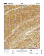 Wallace Virginia Current topographic map, 1:24000 scale, 7.5 X 7.5 Minute, Year 2016 from Virginia Map Store